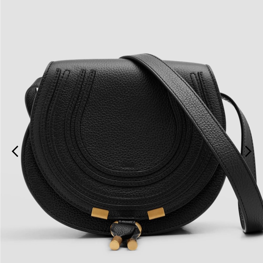 Chloe Marcie Small Crossbody Bag in Grained Calfskin